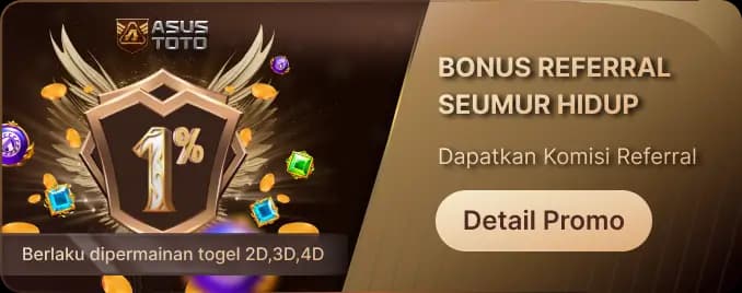 4# BONUS REFERRAL SEUMUR HIDUP